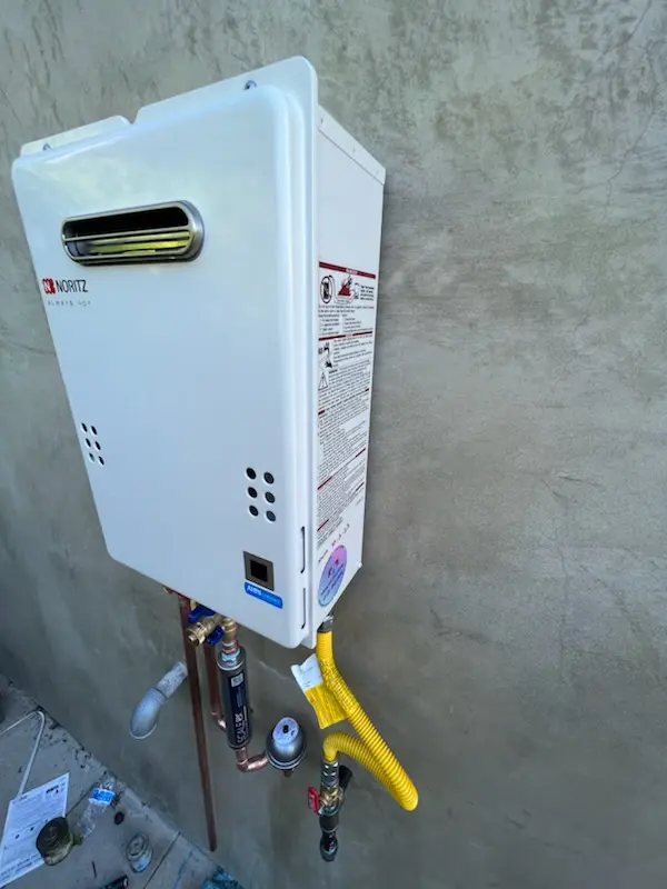 Tankless water heater installation for Chatham homes